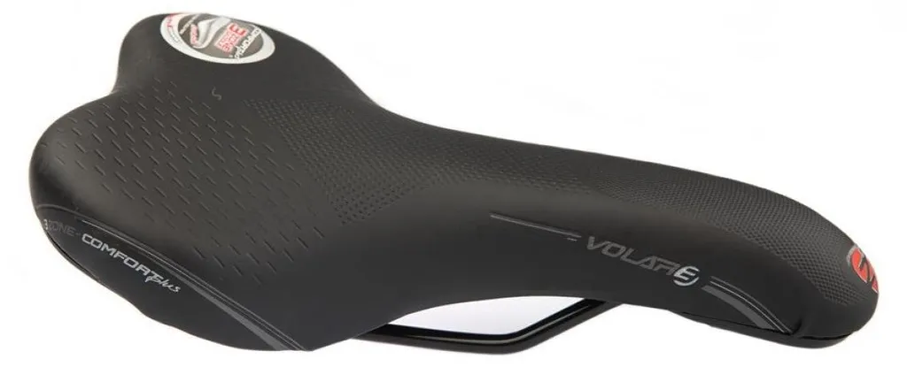 Selle Bassano Volare Hybrid 280 x 150 mm - Rembourrage Confortable et Noir