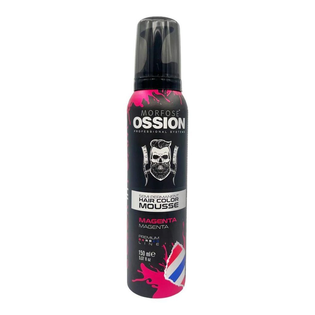 Morfose Ossion Magenta Farbmousse 150 ml – Semipermanente Produktbild 