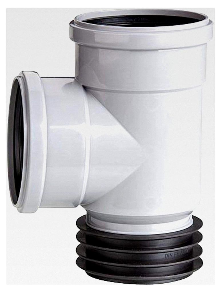 Steck-Abzweig DN 110x110x87,5°