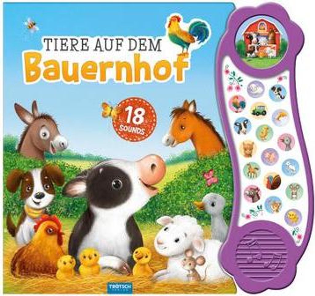 Trötsch Soundbuch Tiere auf dem Bauernhof Image du produit 