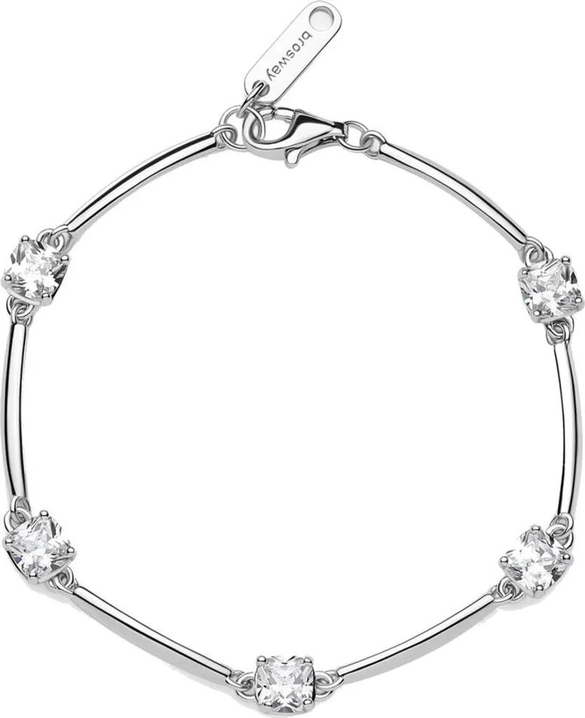 Bracelet scintillant Fancy FIW05 en argent 925 serti de zirconium pur