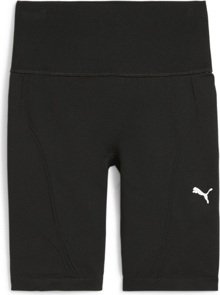 Puma SHAPELUXE SEAMLESS HW 6' SHORT TIGHT - schwarz, Größe:L