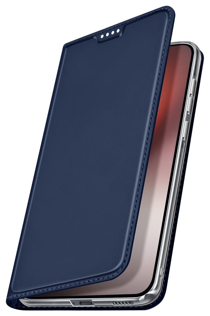 Dux Ducis, Klapp-Etui Skin Pro mit Kartenfach für Honor Magic 8 Lite, Dunkelblau