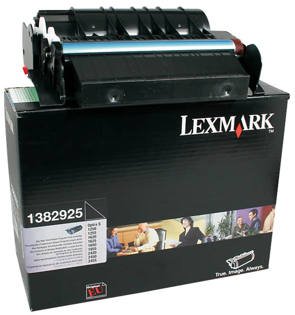 Toner Noir Lexmark 1382925 Idéal pour Impression de Documents Optra S