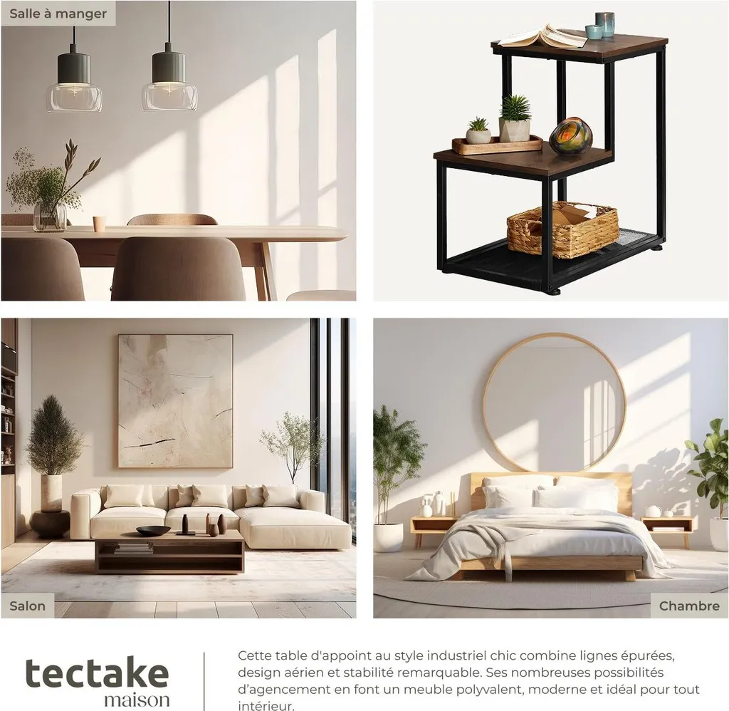 Table d'appoint Halifax pour optimiser les petits espaces avec style - 7