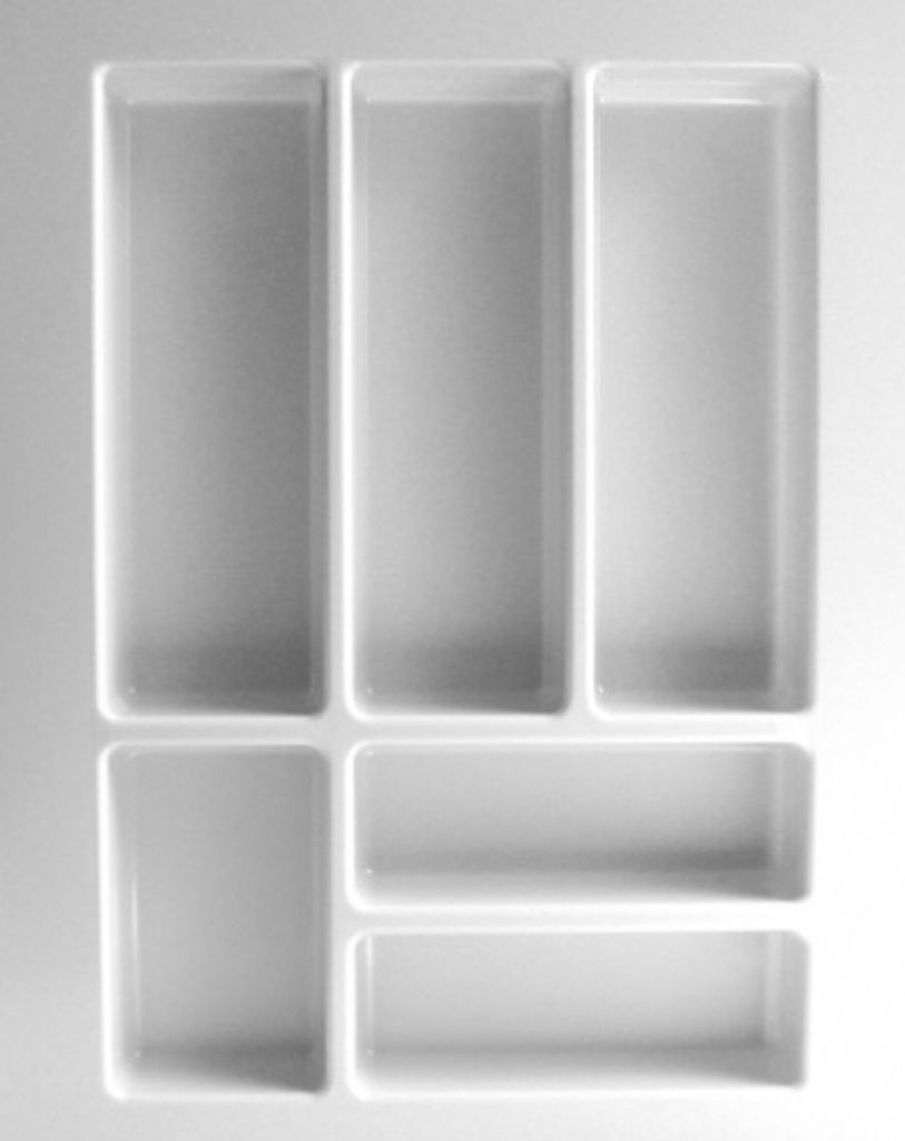 Besteckeinsatz UNIVERSAL40 mit 6-Facheinteilung (B 301-399 Produktbild 