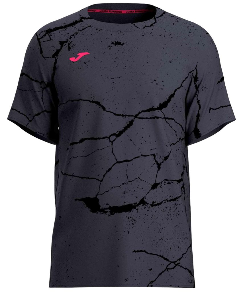T-Shirt Joma CAMISETA MANGA CORTA R-NIGHT PRO ANTRACITA für Herren