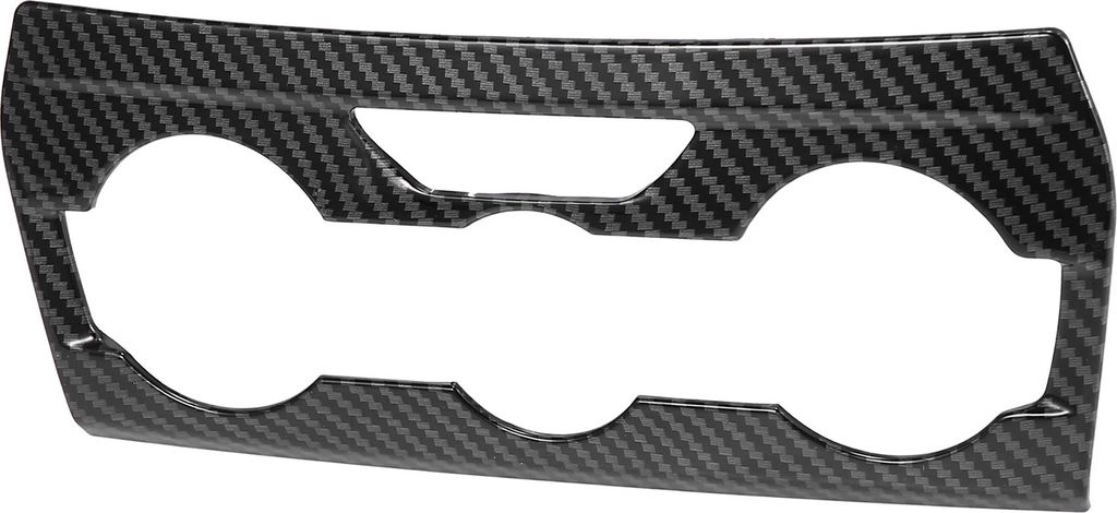 Auto Verkleidung Klimaanlagen Abdeckung Kohlefaser Muster Verzierte