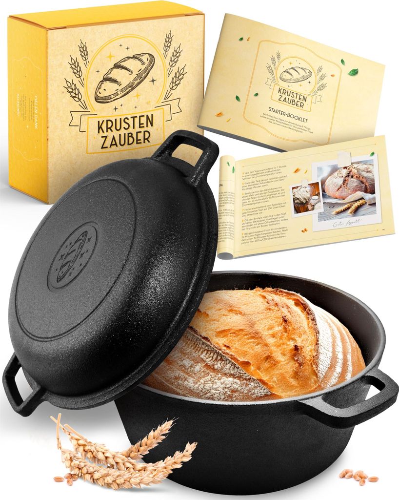 KRUSTENZAUBER 26cm liatinový hrniec na pečenie chleba - Obrázok produktu 