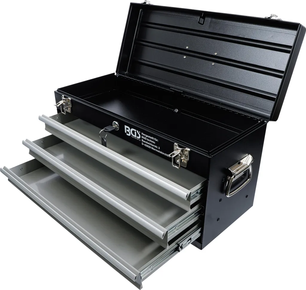 Cassettiera Portautensili BGS 3312 in Acciaio Vuota - Offerta Online - 5