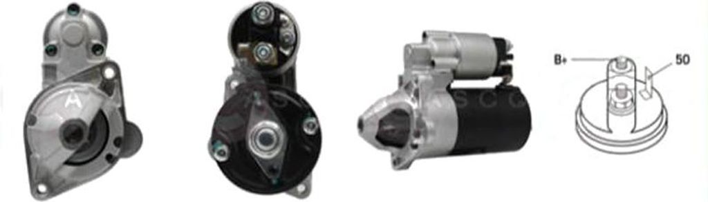 CASCO CST10194AS Starter Anlasser 1kW für SMART FORTWO Coupe (451) 12V