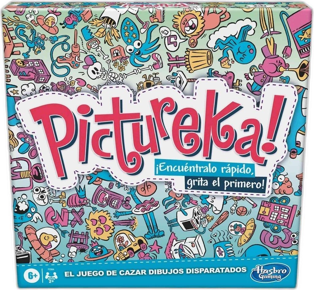 Hasbro Gaming Pictureka! - Cartoon-Spiel - Brettspiel für Kinder - Lustiges Familienspiel - Brettspiel für mehr als 6 Jahre