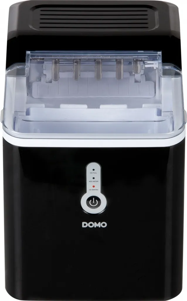 Machine à glaçons Domo 12kg/24h - Réservoir 1,5L et cycle de 9 glaçons