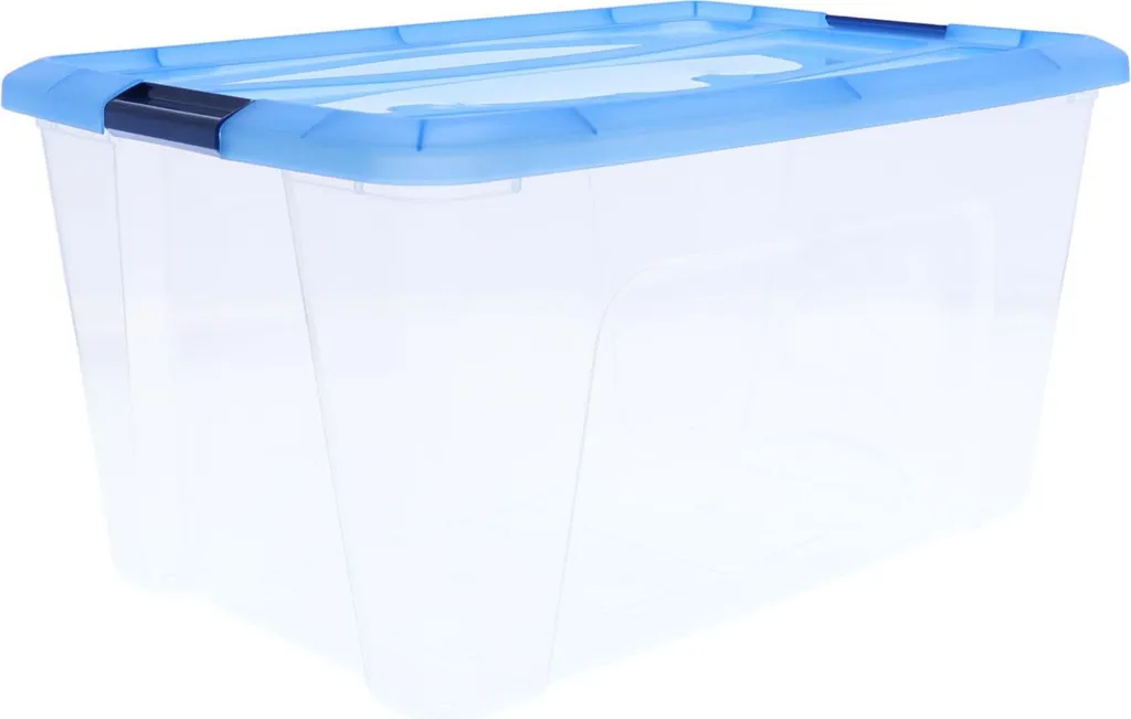 Solution de rangement pour garage et grenier NTB-45 Iris Ohyama 45L bleu