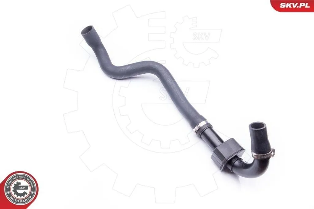 Tuyau d'air turbo renforcé 24SKV659 pour Renault Scénic III JZ0/1