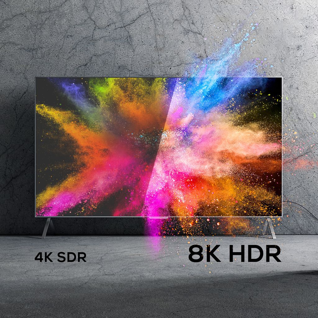 deleyCON - 1m - 8K HDMI 2.1 Kabel 48G - Nylon - 8K@60Hz / Produktbild 5