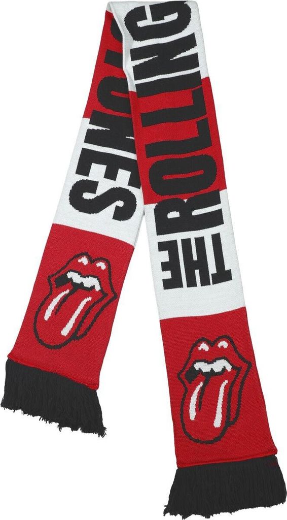 The Rolling Stones Schal Herren Soccer Scarf multicolor Standard