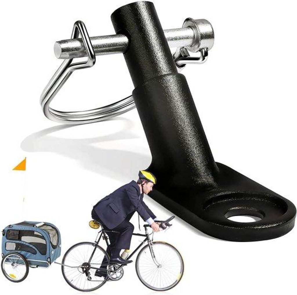 Fahrrad-Anhänger-Kupplung robust leicht montieren 1Stück