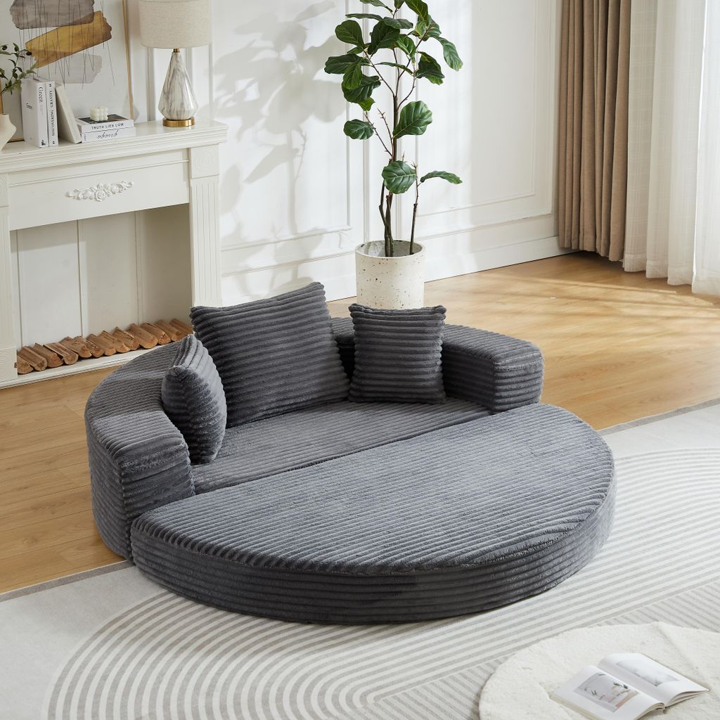 Vielseitiges 2-in-1 Schlafsofa für kompakte Wohnräume, Produktbild 