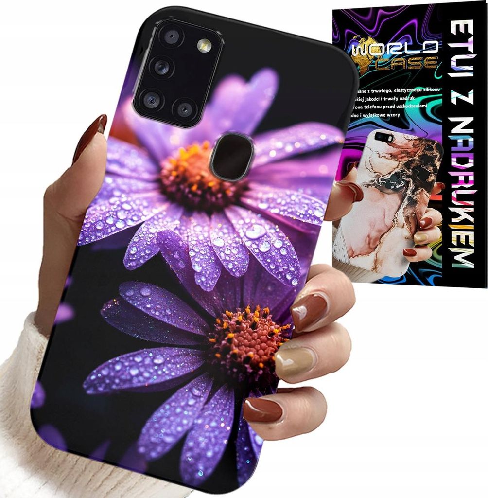 ETUI FÜR SAMSUNG GALAXY A21s - PASSAGIER Blumentasche