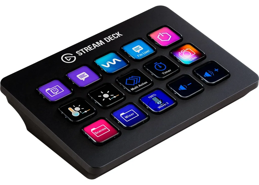 Elgato Stream Deck MK.2 Noir, Studio Controller 15 Touches LCD Personnalisées - 6