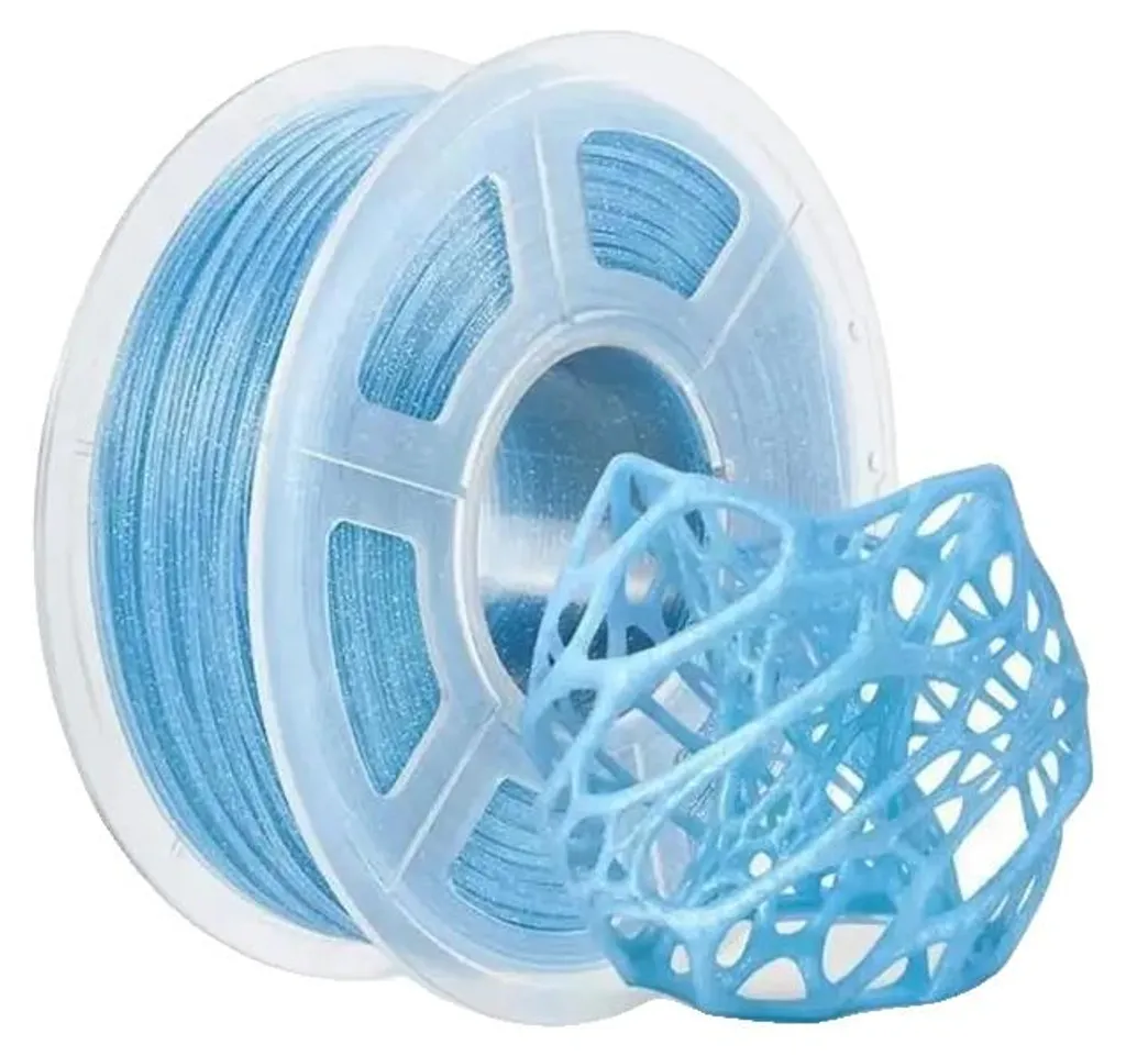 Filament PLA Twinkle-BL-2KG Luminescent Haute Précision et Fluidité 3D