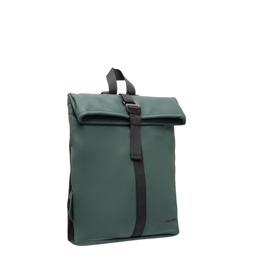 Mart Los Angeles Dunkelgrün 7L Rolltop Rucksack Wasserabweisend
