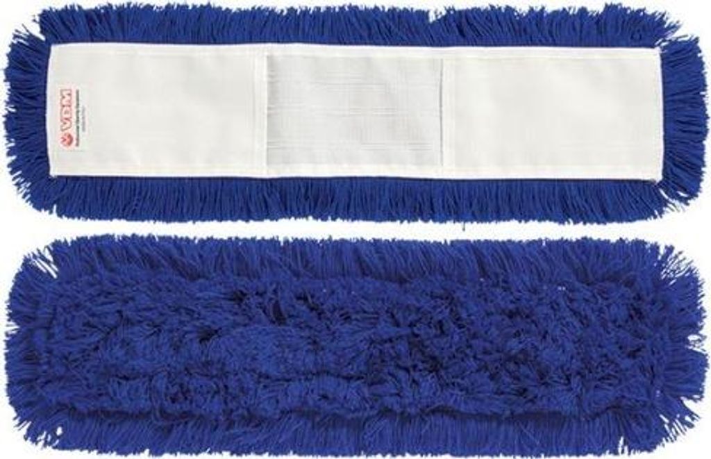 SaubereKehr Bodenmop Synthetik Bodenreinigungstuch Einsatztaschen Blau