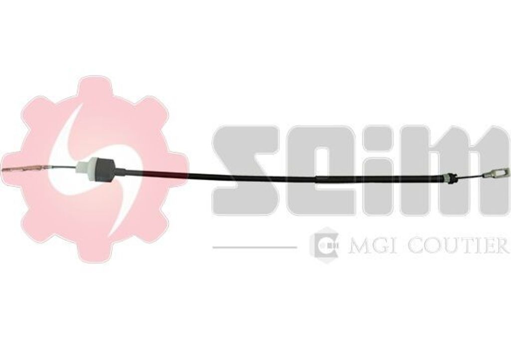 SEIM 100990 Kupplungsseil Seilzug für CITROËN C15 (VD-) 750/560mm
