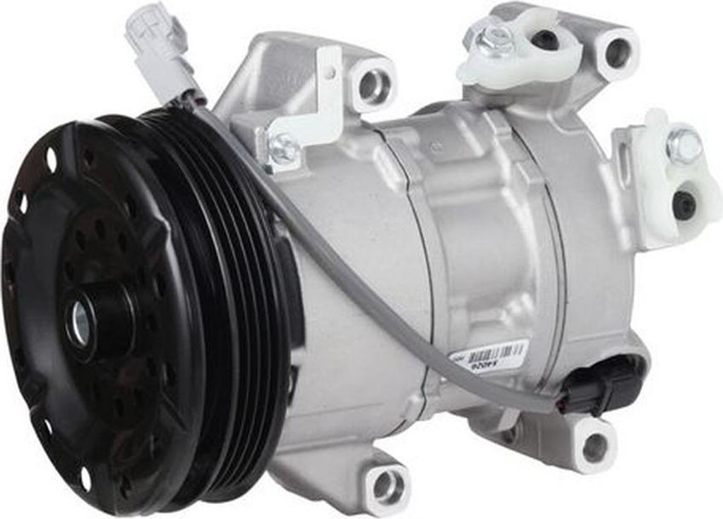 Klimakompressor 12 V Ø 120 HELLA passend für u.a. TOYOTA YARIS