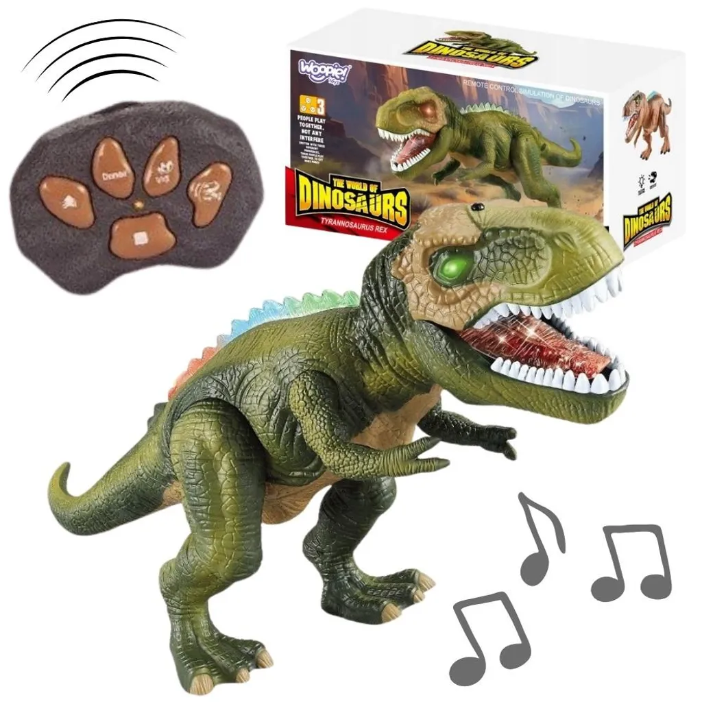 Robot Dinosaure Woopie T-Rex : Le Jouet Télécommandé Solide et Facile
