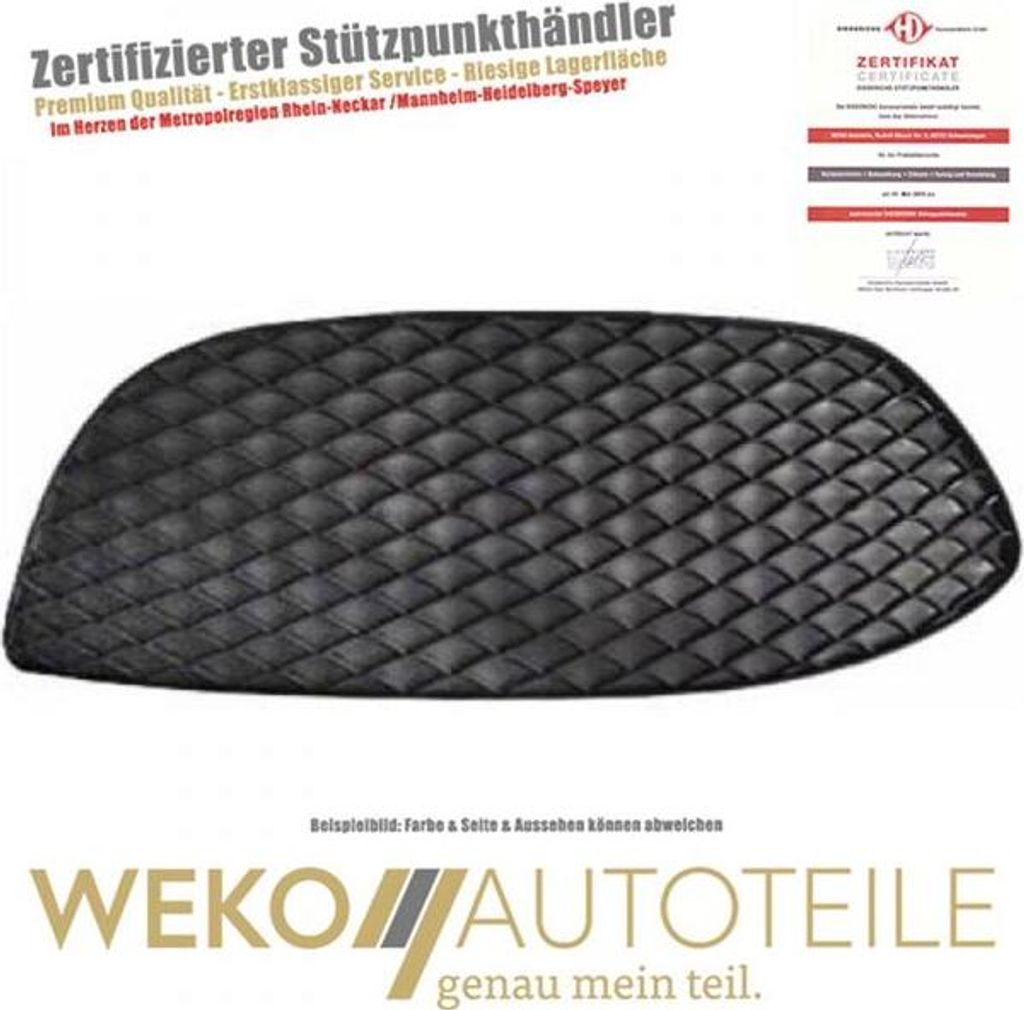 Lüftungsgitter Stoßstange vorne rechts DIEDERICHS 1673046 für MERCEDES-BENZ
