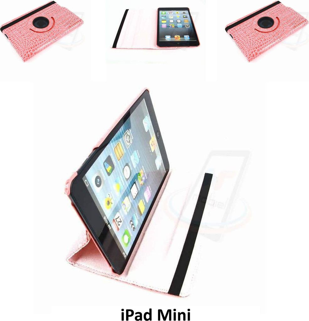 Apple L Pink Book Case Tablet for iPad Mini