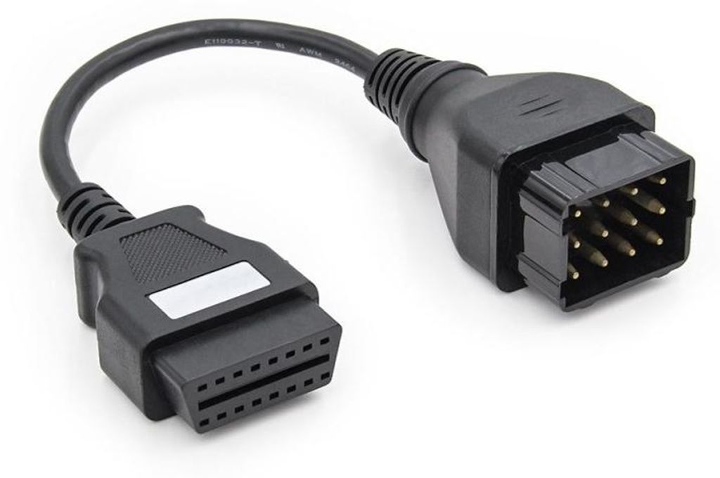 Adapter do ciężarówki Renault, 12-pinowy na OBD2 16-pinowy Zdjęcie produktu 