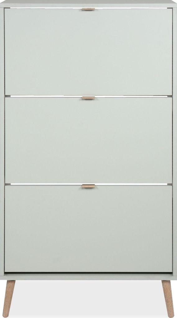 Schuhschrank VIGO 49A grün 70 x 24 x 125 cm Produktbild 