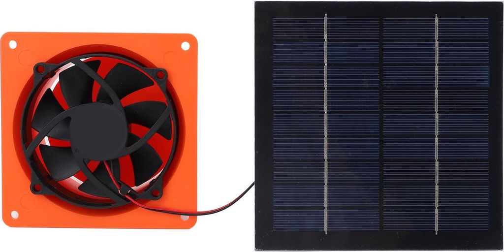 Solární výfukový ventilátor Monokrystalický křemík 20w 5V Obrázek produktu 