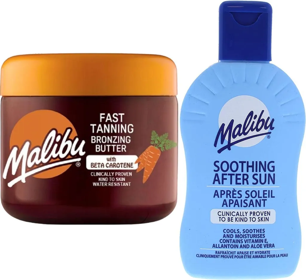 Kit Abbronzatura Intensa Malibu | Olio Acceleratore + Balsamo 200ml - 5