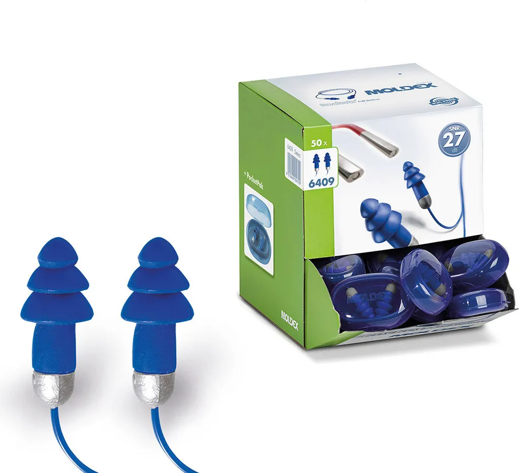 Protection auditive pour agroalimentaire Moldex Rockets avec cordon x50