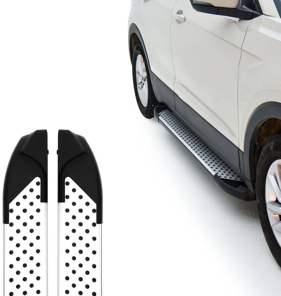 TURTLE TRITTBRETT SAPPHIRE V1 CHERY TIGGO 7 PRO 2020 - 2024 , Silber