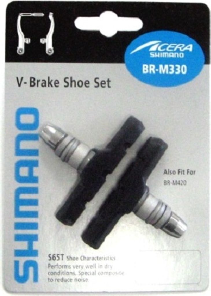 Shimano S65T Bremsschuhe V-Brake Produktbild 