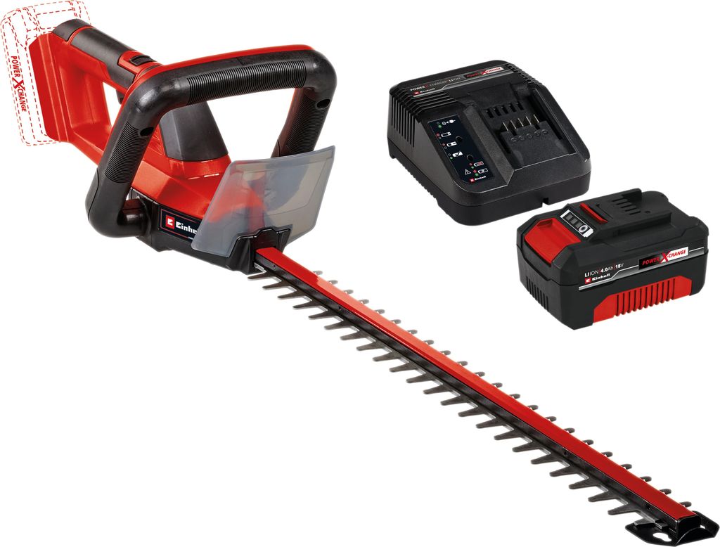 EINHELL Akku-Heckenschere GC-CH 18/50 Li Kit (1x 4,0 Ah) Produktbild 