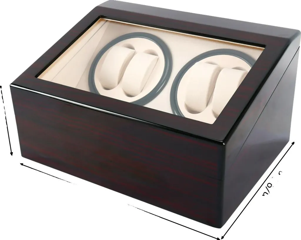 Rotore per orologi, elegante vetrina, funzionamento silenzioso, nero