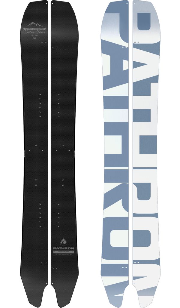 Snowboard Pathron Carbon Powder Split inkl. Clips und Hooks Produktbild 2