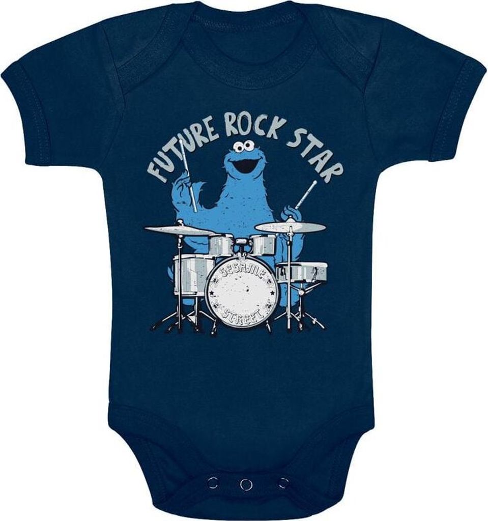 Sesame Street Body Unisex Krümelmonster - Future Rock Star navy 86/92