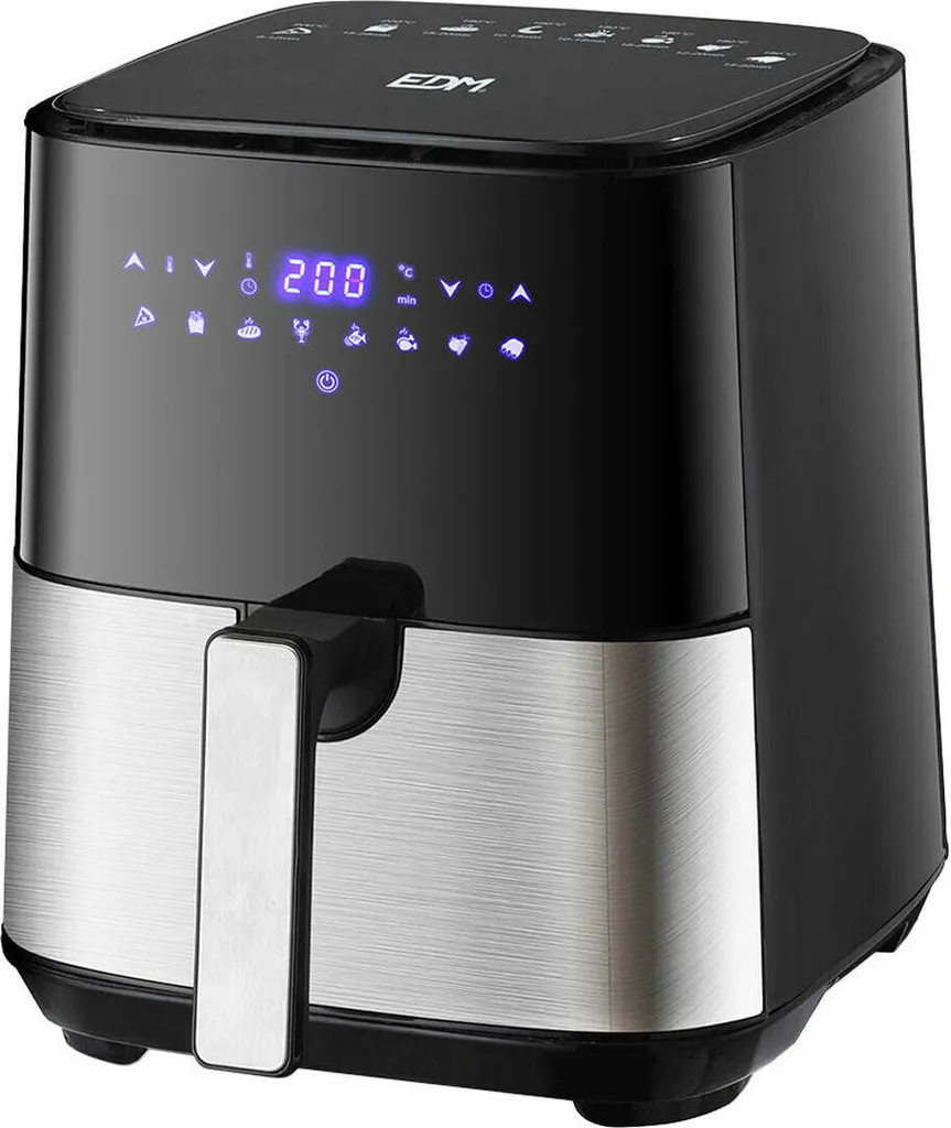 Friggitrice ad Aria 5L EDM: Mangia Croccante Senza Sensi di Colpa