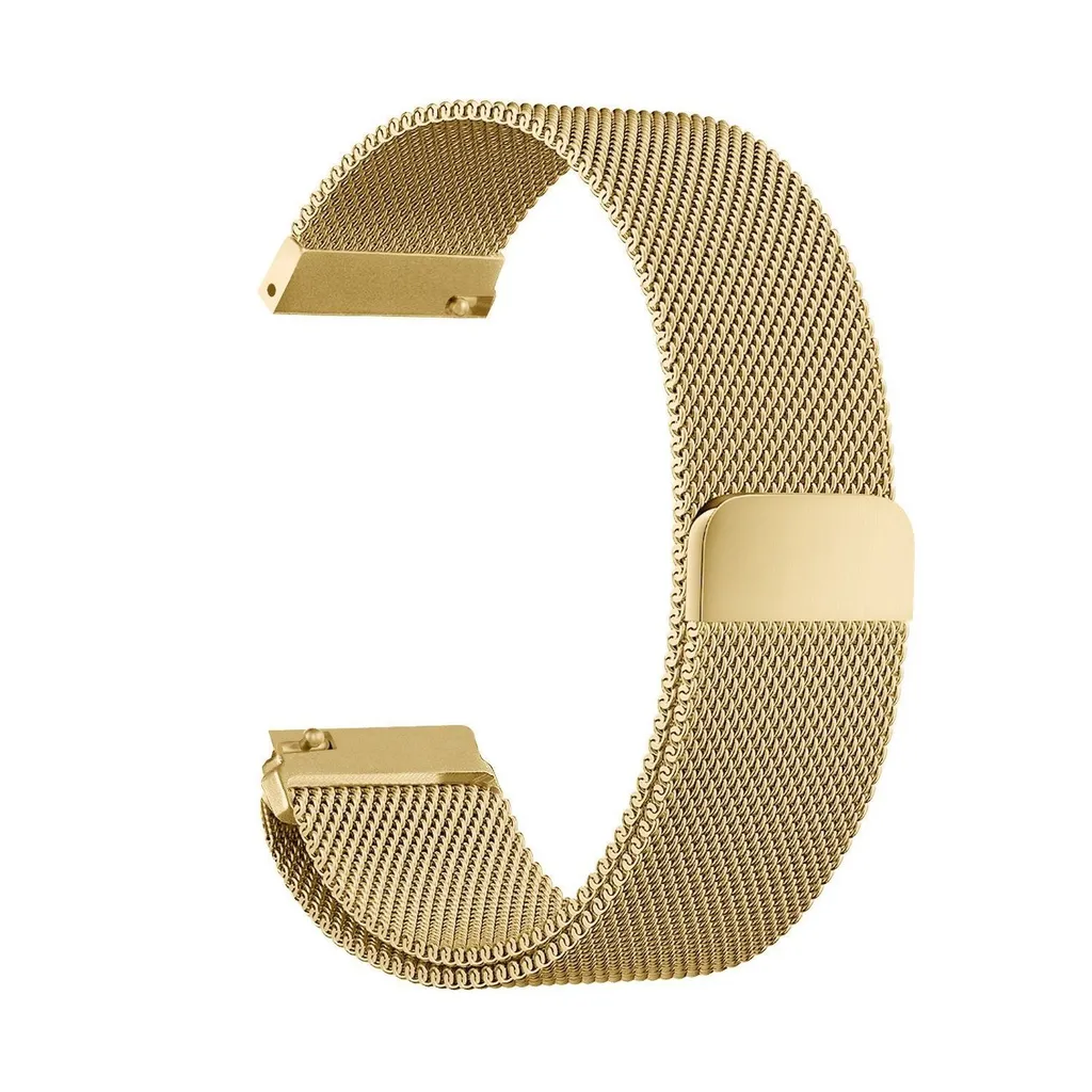 Cinturino 22mm Oro Acciaio per Fossil Q Marshal/Wander - Must Have - 2