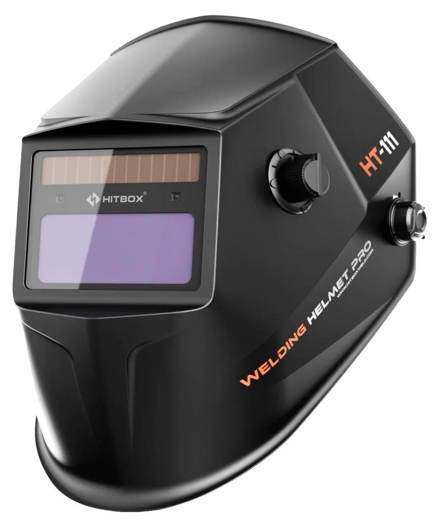 Schweißhelm, automatisch abdunkelnd, breiter Sichtbereich, HT111