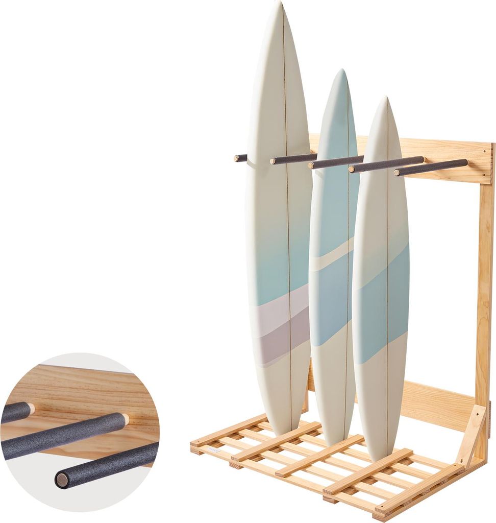VEVOR Support vertical pour planches de surf Étagère en Image du produit 