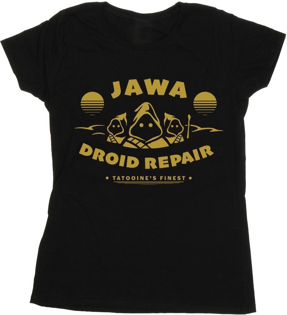 Star Wars - "Droid Repair" T-Shirt für Damen BI42279 (XXL) (Schwarz)