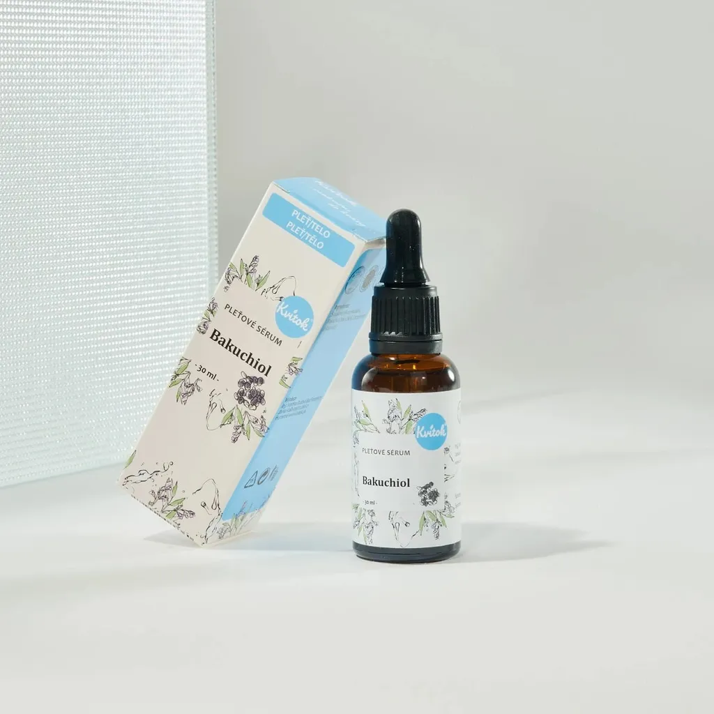 Addio Rughe con Siero Bakuchiol Kvitok 30ml | Risultati Visibili Subito